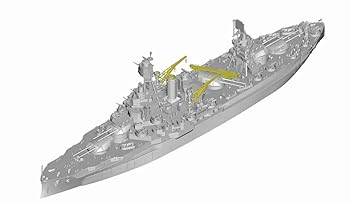 【中古】トランペッター 1700 アメリカ海軍 戦艦 BB-35 テキサス プラモデル 06712