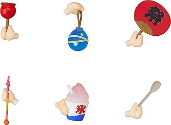 【中古】【39shop】ねんどろいどもあ★アフターパーツ05 夏祭り ノンスケール ABS&PVC製 塗装済みフィギュア（非常に良い）｜ドリエム店