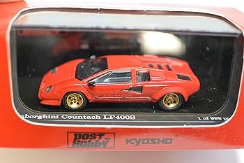 【中古】POST Hobby 164 ランボルギーニ・カウンタック LP400S RED 限定999台