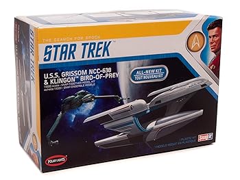 【中古】ポーラライツ 11000 スタートレック U.S.S. グリソム&クリンゴン バード・オブ・プレイ