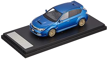 【中古】【39shop】MARK43★143 スバル インプレッサ WRX STI GRB 純正オプション搭載車 WR ブルーマイカ 完成品(非常に良い)|ドリエム店