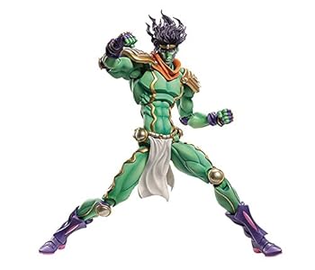 【中古】超像可動BIG ジョジョの奇妙な冒険第3部 スタープラチナ 約250mm PVC＆ABS&POM&PC&鉄 塗装済み稼動フィギュア