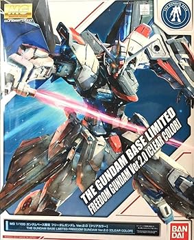 【中古】MG 1100 ガンダムベース限定 フリーダムガンダムVer.2.0 クリアカラー 機動戦士ガンダムSEED