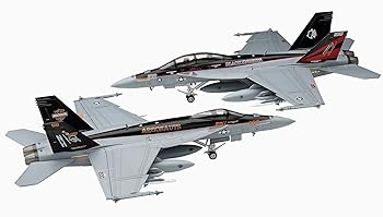 【中古】【39shop】ハセガワ★172 アメリカ海軍 FA-18EF スーパーホーネット USS ニミッツ CVW-11 スペシャルパック Part1 2機セット プラモデル SP365（良い）｜ドリエム店