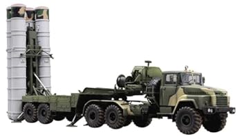 【中古】ホビーボス 135 ファイティングヴィークルシリーズ ロシア軍 KrAZ-260Bトラクターw.5P85TE TEL S-300PMUミサイル プラモデル 85511