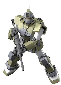 【中古】1100 MSVモビルスーツバリエーション ジム・スナイパー カスタム 色分け済みプラモデル