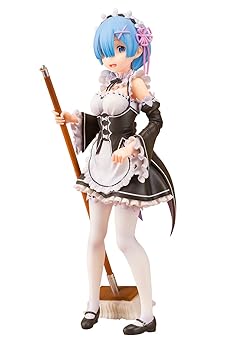 【中古】【39shop】Re:ゼロから始める異世界生活★レム 17スケール PVC製 塗装済み完成品 フィギュア(良い)|ドリエム店