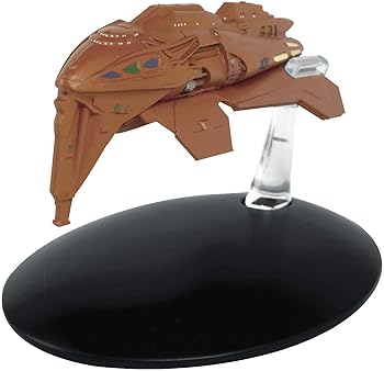 【中古】106 Star Trek Kazon Raider Eaglemoss Metal Ship from UK