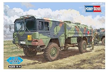 【中古】ホビーボス 135 ファイティングヴィークルシリーズ ドイツ軍 MAN-5 タンクローリー プラモデル 85508
