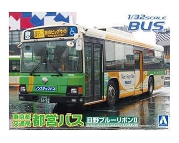 【中古】【39shop】青島文化教材社★132 バス No.1 東京都交通局バス 日野ブルーリボン2 プラモデル(良い)|ドリエム店