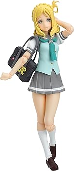 【中古】figma ラブライブ! サンシャイン!! 小原鞠莉 ノンスケール ABS&PVC 塗装済み可動フィギュア