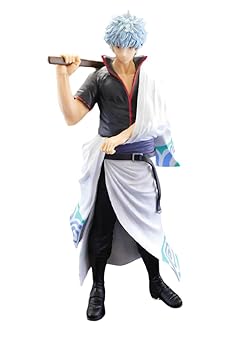 【中古】【39shop】バンプレスト★ジャンプ５０周年 アニバーサリーフィギュア 坂田銀時（非常に良い）｜ドリエム店