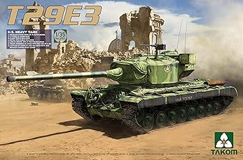 【中古】タコムTAKOM 135 アメリカ軍 試作重戦車T29E3 プラモデル TKO2064