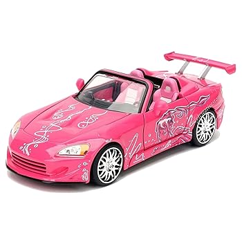【中古】【39shop】ジェイダJada★NEW 1:24 WB FAST & FURIOUS PINK SUKI'S HONDA S2000 Diecast Model Car By Toys 並行輸入品(非常に良い)|ドリエム店