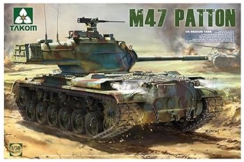 【中古】タコムTAKOM TAKOM 135 アメリカ軍 M47パットン中戦車 プラモデル TKO2070