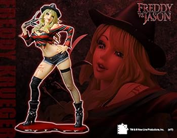 【中古】コトブキヤ HORROR美少女 フレディVSジェイソン フレディ・クルーガー セカンドエディション 17スケール PVC製 塗装済み完成品フィギュア
