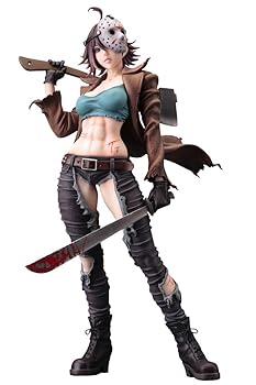 【中古】【39shop】コトブキヤ★HORROR美少女 フレディVSジェイソン ジェイソン・ボーヒーズ セカンドエディション 17スケール PVC製 塗装済み完成品フィギュア(良い)|ドリエム店