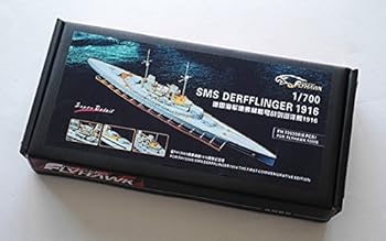 【中古】1700 ドイツ海軍戦艦 デアフリンガー 1916 用ディティールセットフライホーク用
