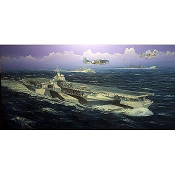 【中古】【39shop】トランペッター★1350 アメリカ海軍 航空母艦 CV-4 レンジャー プラモデル 05629（良い）｜ドリエム店
