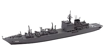 【中古】青島文化教材社 1700 ウォーターラインシリーズ 海上自衛隊 補給艦おうみSP 諸島防衛作戦 プラモデル