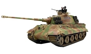 【中古】モンモデル 135 ドイツ軍 ドイツ重戦車 Sd.Kfz.182キングタイガー ヘンシェル砲塔 プラモデル MTS031