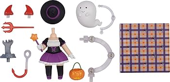 【中古】【39shop】ねんどろいどもあ★ハロウィンセット 女の子Ver. ノンスケール ABS&PVC製 塗装済み可動フィギュア（非常に良い）｜ドリエム店