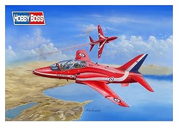 【中古】ホビーボス 148 エアクラフトシリーズ イギリス空軍 レッドアローズ ホークT.11A プラモデル 81738
