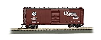 【中古】Bachmann Industries 40 ' Santa Feマップボックス車 ? EL CAPITAN ? ho-scale Train