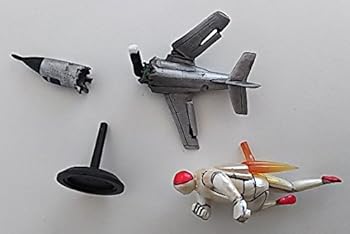 【中古】タイムスリップグリコ なつかしの20世紀 フィギュアコレクション 04 鉄人28号 バッカスの空中戦 カラーver