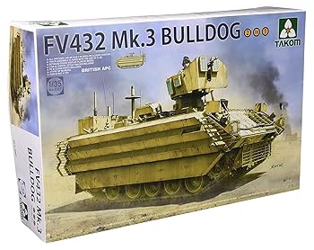 【中古】TAKOM 135 イギリス軍 FV432 Mk.3 ブルドッグ 装甲兵員輸送車 プラモデル TKO2067