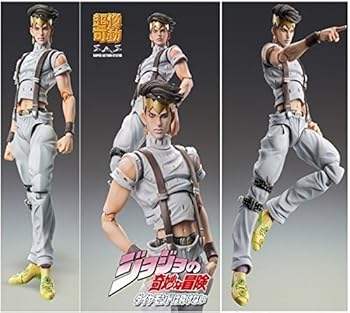 【中古】超像可動 ジョジョの奇妙な冒険第4部 80. 岸辺露伴Ver.3荒木飛呂彦指定カラー 約16cm PVC&ABS製 塗装済み可動フィギュア