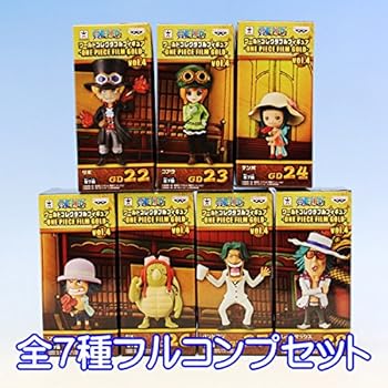 【中古】ワンピース ワールドコレクタブルフィギュア -ONE PIECE FILM GOLD-vol.4 全7種セット