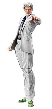 【中古】超像可動 ジョジョの奇妙な冒険第4部 20. 吉良吉影荒木飛呂彦指定カラー再生産 約16cm PVC&ABS製 塗装済み可動フィギュア