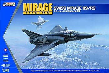 【中古】キネティック 148 エアクラフトシリーズ ミラージュIIISRS スイス空軍 プラモデル K48058