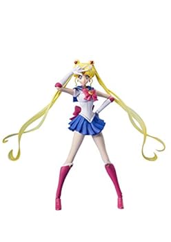 【中古】【39shop】S.H.フィギュアーツ★美少女戦士セーラームーン セーラームーン-美少女戦士セーラームーンCrystal- 約135mm PVC&ABS製 塗装済み可動フィギュア 並（良い）｜ドリエム店