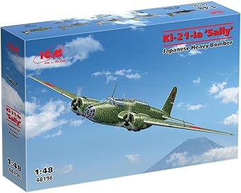 【中古】【39shop】ICM★148 日本陸軍 Ki-21-Ia 九七式重爆撃機 プラモデル 48196（良い）｜ドリエム店