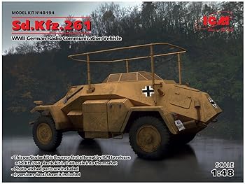 【中古】【39shop】ICM★148 ドイツ陸軍 Sd.Kfz.261 無線装甲車 プラモデル 48194(良い)|ドリエム店