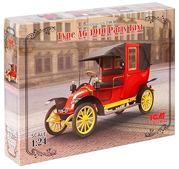 【中古】アイシーエム ICM 124 ルノー タイプ AG 1910年 タクシー プラモデル 24030