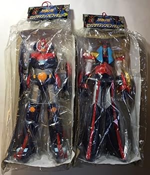 【中古】とるとるキャッチャーDX スーパーロボット大戦 ビッグサイズソフビフィギュア 全2種 コンバトラーV+勇者ライディーン バンプレスト画像
