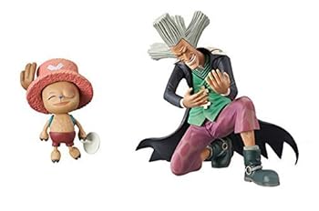 【中古】【39shop】ワンピース★DRAMATIC SHOWCASE8th season vol.1チョッパーAタイプ+vol.2Dr.ヒルルク 2種セット（非常に良い）｜ドリエム店