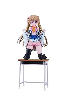 【中古】【39shop】蒼の彼方のフォーリズム★有坂真白 ドキドキ☆教室 Ver. 17スケール 塗装済み完成品フィギュア（非常に良い）｜ドリエム店