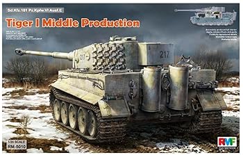 【中古】【39shop】ライフィールドモデル★135 ドイツ陸軍 タイガーI重戦車 中期型 フルインテリア プラモデル RFM5010(非常に良い)|ドリエム店