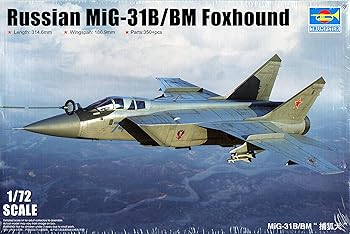 【中古】【39shop】トランペッター★172 ソビエト連邦 MiG-3BBM フォックスハウンド プラモデル 01680(良い)|ドリエム店
