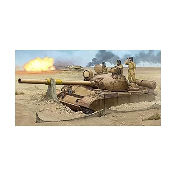 【中古】トランペッター 135 イラク共和国軍 T-62 主力戦車 1962 プラモデル 01548