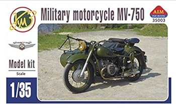 【中古】AIMファンモデル 135 ロシア ドニエプルMV-750ソ連サイドカー エッチングスポーク プラモデル AF35003