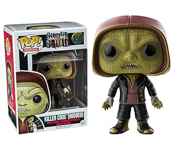 【中古】Funko - Figurine DC Heroes Suicide Squad - Killer Croc Hooded Exclu Pop 10cm - 0889698114387