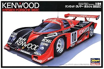 【中古】ハセガワ 124 ケンウッド クレマー ポルシェ962C プラモデル 20287