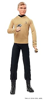 【中古】バービー　スタートレック５０周年記念　キャプテン・カーク　フィギュア並行輸入品