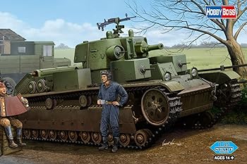 【中古】【39shop】ホビーボス★83855 135 ソビエト T-28 中戦車 円錐砲塔型 プラモデル(非常に良い)|ドリエム店