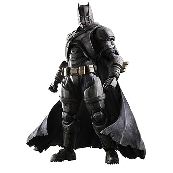 【中古】【39shop】PLAY★ARTS改 Batman v Superman: Dawn of Justice アーマードバットマン 塗装済み可動フィギュア（非常に良い）｜ドリエム店